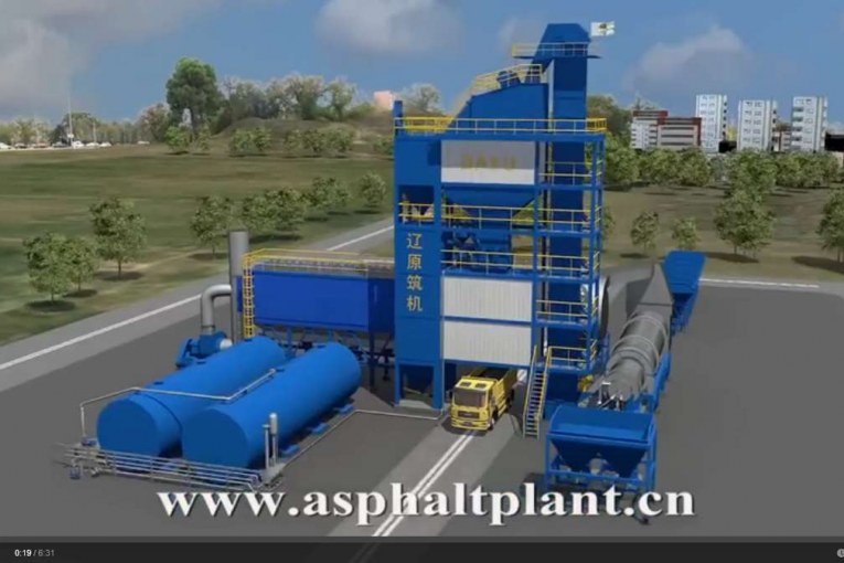 How an asphalt plant works