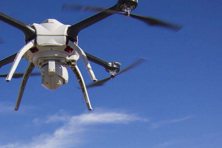 Aerial drones to inspect and survey water