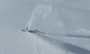 Norway snow plow operation