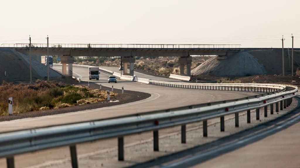 Kashkadarya Road Uzbekistan