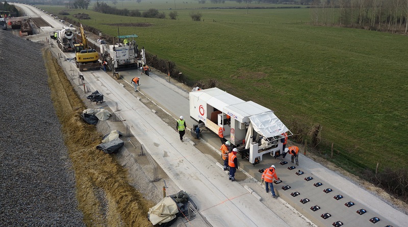 German Rail approves Alstom's concrete slab track solution for high-speed main lines
