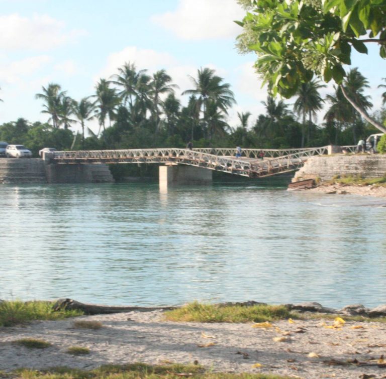 Kiribati upgrades its entire road network