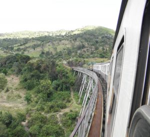 Uganda Kisumu line bridge crossing