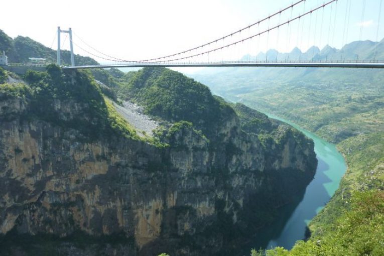 World’s highest bridge on the Guanxing Highway opens in Southwest China