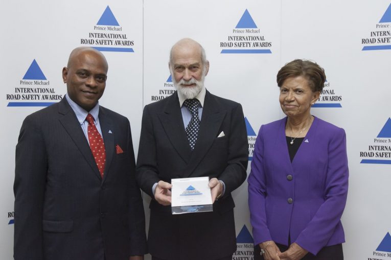 Belize Road Safety Project wins Prince Michael International Road Safety Award