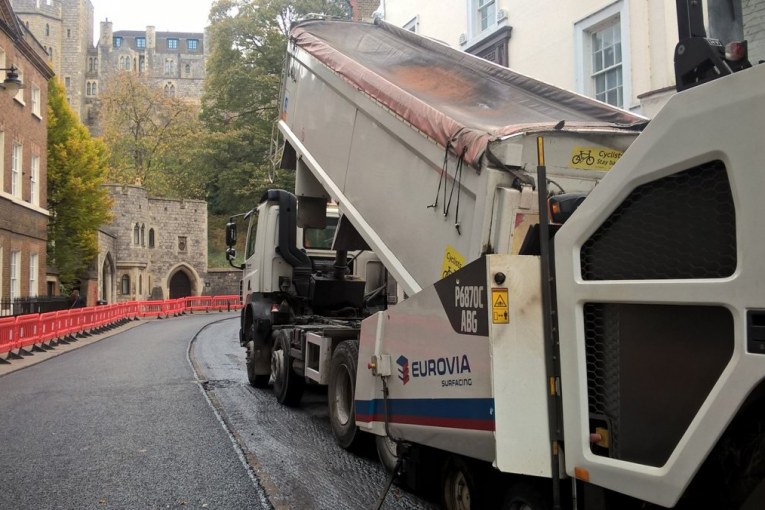 Windsor Castle gets the Royal treatment from Eurovia Surfacing
