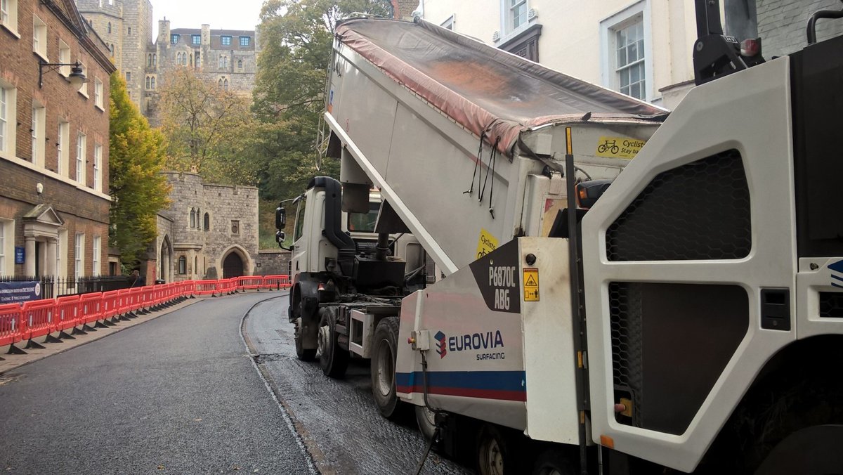 Windsor Castle gets the Royal treatment from Eurovia Surfacing