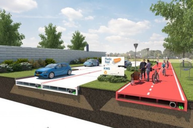 Are prefabricated sustainable plastic roads the future?