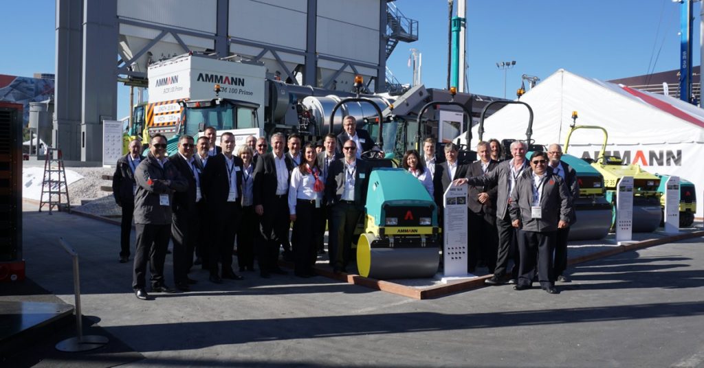 Ammann Team at ConExpo 2017