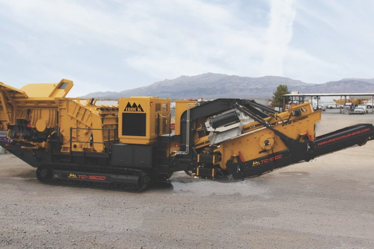 IROCK releases closed-circuit impact crusher with small footprint and high productivity