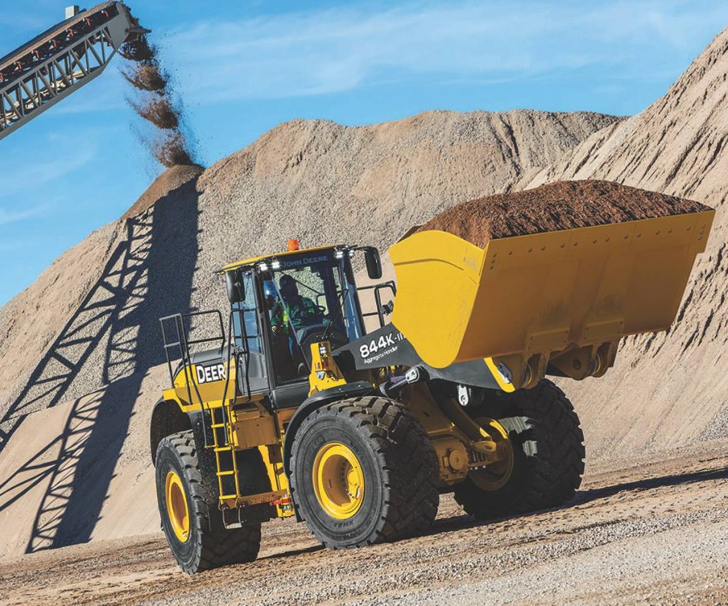 John Deere 844K-III/ Aggregate Handler Package