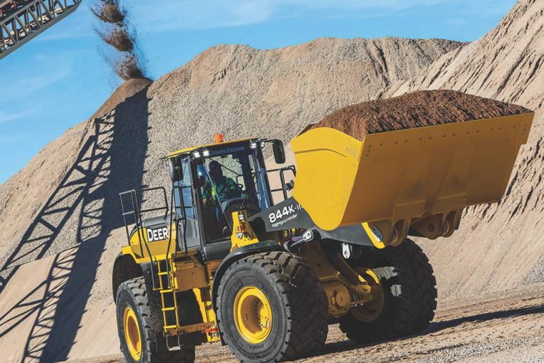 John Deere adds 844K-III and 844K-III aggregate handler to their wheel loader line-up