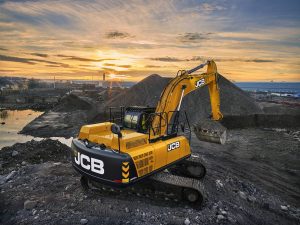 The introduction of the MTU engine into three of JCB's JS excavators will offer operators fuel savings of up to 10%. In the picture the JS 2330.