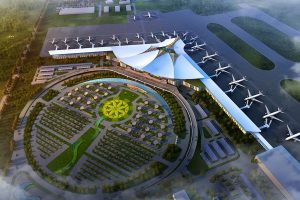Lhasa Gonggar Airport by Beijing Zhong Hang Zhu Cheng Airport Construction Consulting Co., Ltd