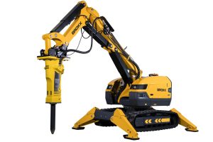 Brokk introduces the new Brokk 500, which features 40 percent more demolition power than the Brokk 400 as well as the Brokk SmartPower™ electrical system, a more powerful breaker, extended reach and industry-leading serviceability.