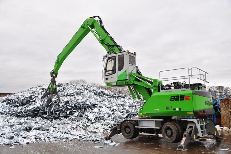  Sennebogen 825 E-Series Material Handler scores high marks in Germany