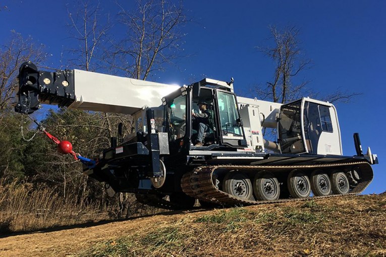 Altec announces two new tank-track mounted Cranes for off-road lifting work