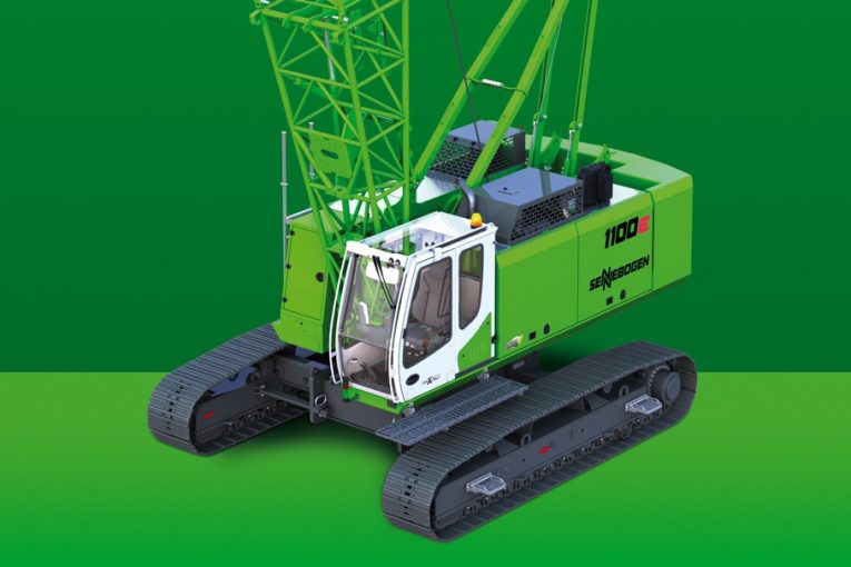 SENNEBOGEN announce their smallest Crawler Crane, the 50 ton 1100 E