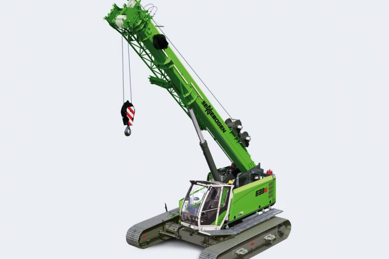 SENNEBOGEN 30 ton telescopic crawler crane extends its reach