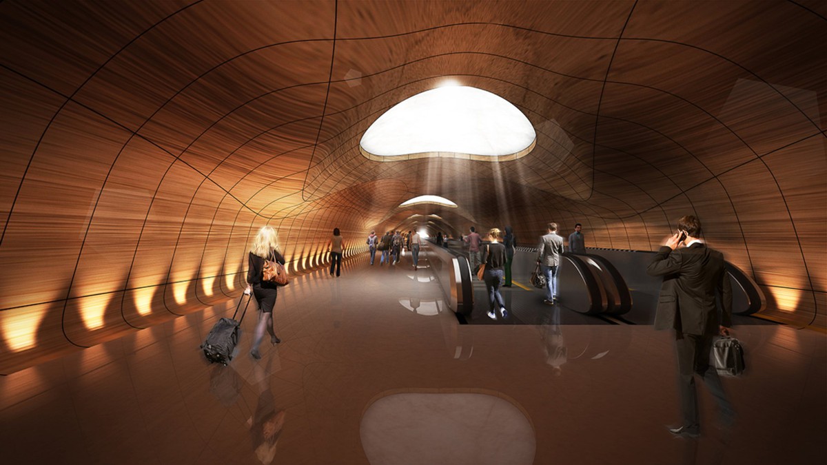 AECOM’s design for Undersea Pedestrian Tunnel wins prestigious architecture award