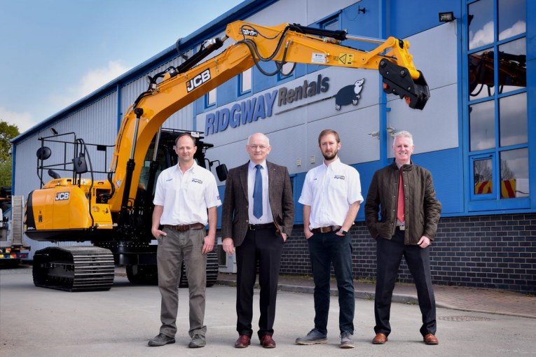 Ridgway celebrates 50 years of history as a JCB customer with huge order