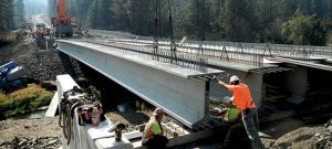 136.8-foot Super-Girders Used to Replace Washington’s Miles Creston Bridge