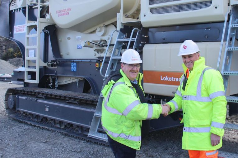 Tillicoultry Quarries in Scotland chooses flexibility and quality with a new Metso mobile jaw crusher