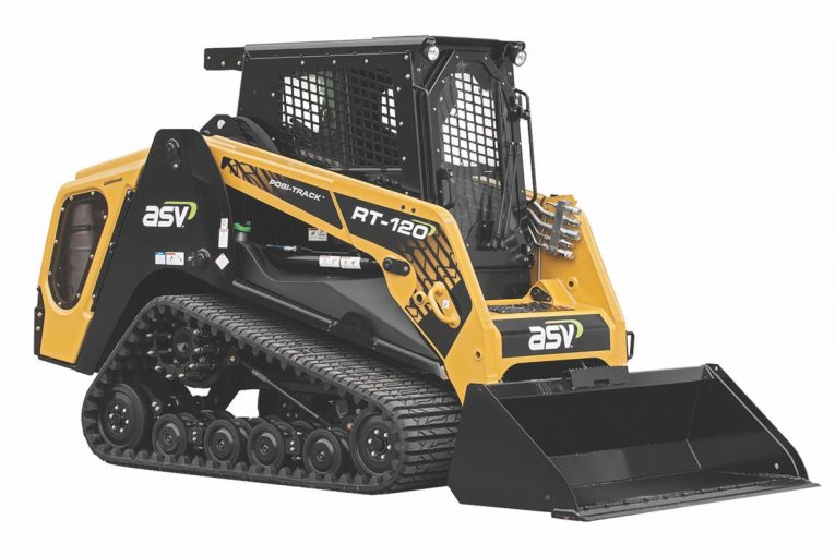 ASV RT-120 Compact Track Loader delivers size, power and versatility for tough applications