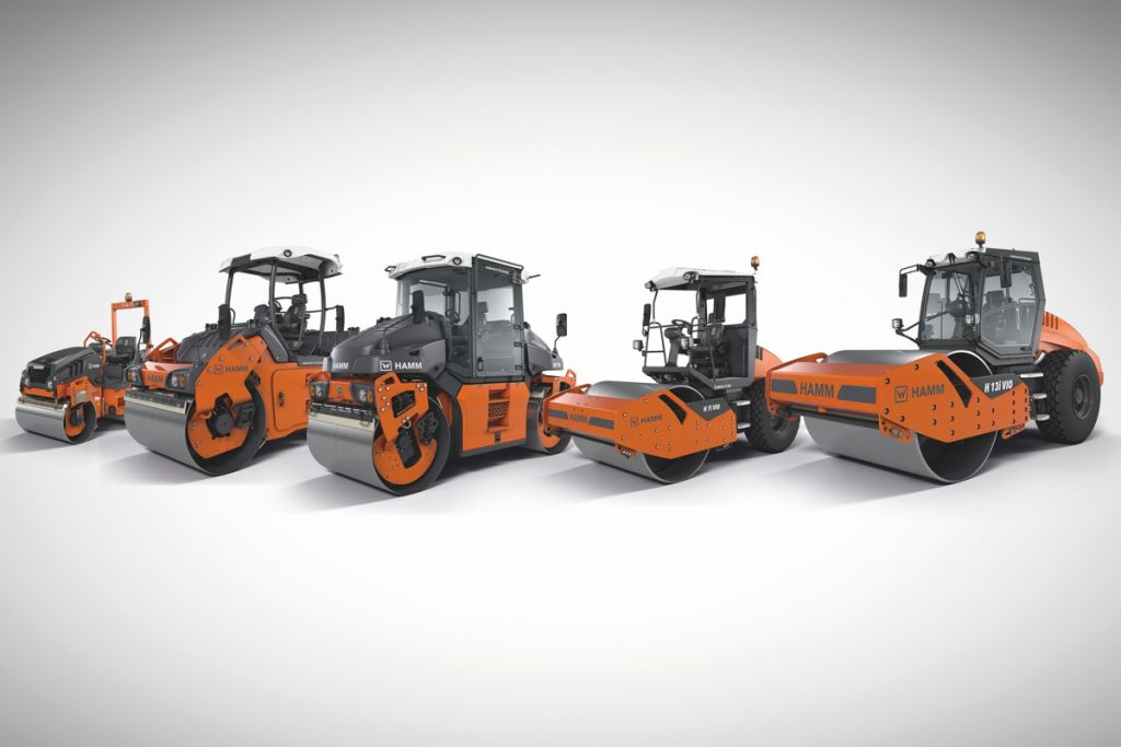 HAMM offers over 30 different rollers with oscillation - including machines with Tier 3 and Tier 4 engines