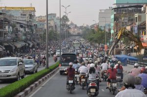 Ho Chi Minh Traffic by john Benwell