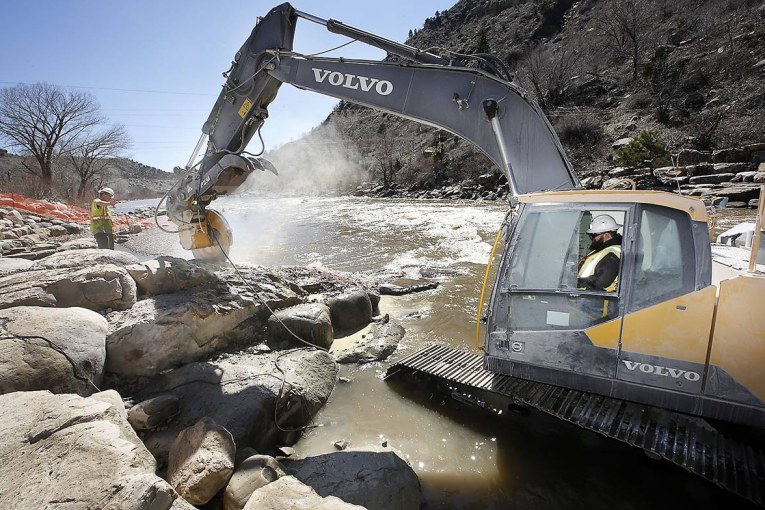 Volvo makes a whitewater splash in Colorado