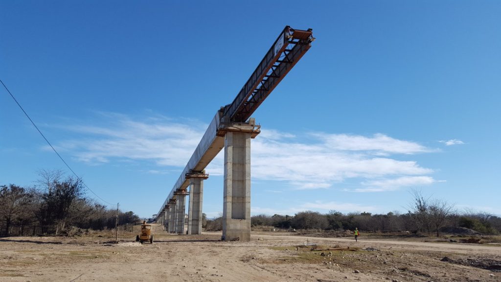 ALE completes concrete Aqueduct launch in Córdoba, Argentina