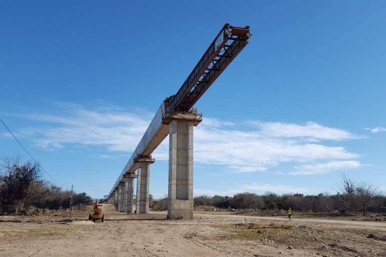 ALE completes concrete Aqueduct launch in Córdoba, Argentina