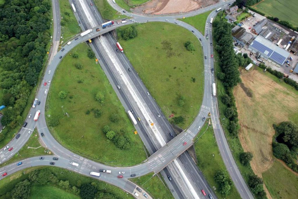 M6 Knutsford Roundabout Upgrade