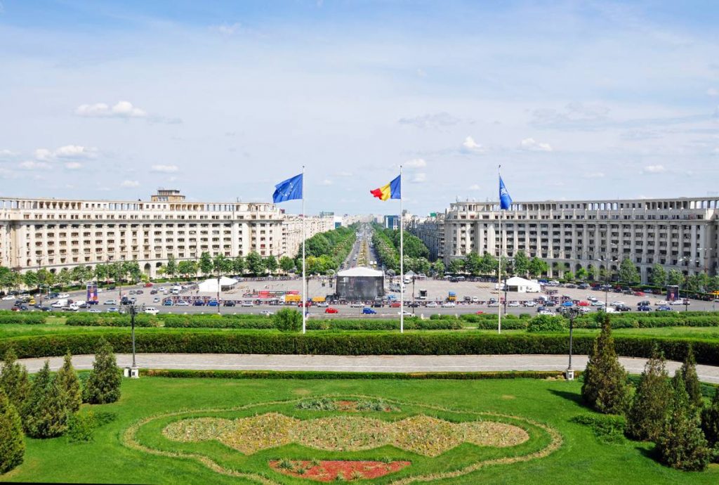 Romania view from Palace - Photo by Dennis Jarvis