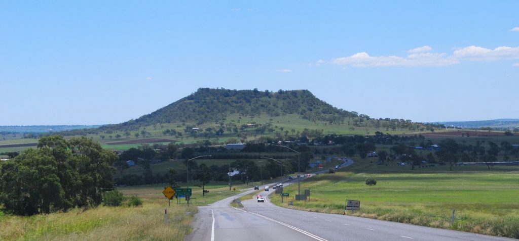 Warrego Highway Gowrie Mountain - Photo by Rob Deutcher
