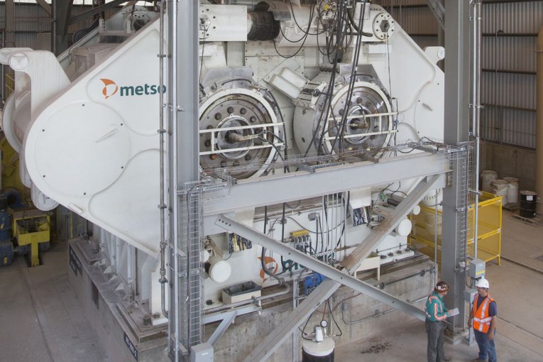 Metso celebrates Copper Mine's 100 million tons of crushed ore