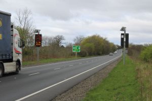 ‘First of its kind’ speed awareness solution installed across six locations on the A75 in Scotland