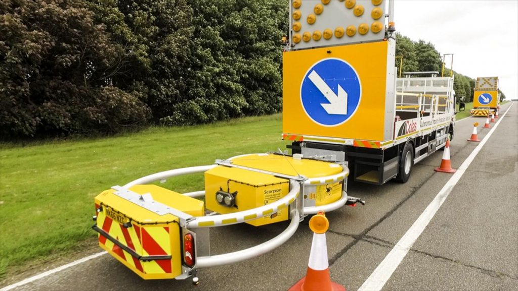 Colas and US Partners Global Launch of First Autonomous Road Safety Vehicle