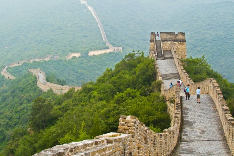 China is building a rail tunnel, deep below the Great Wall of China