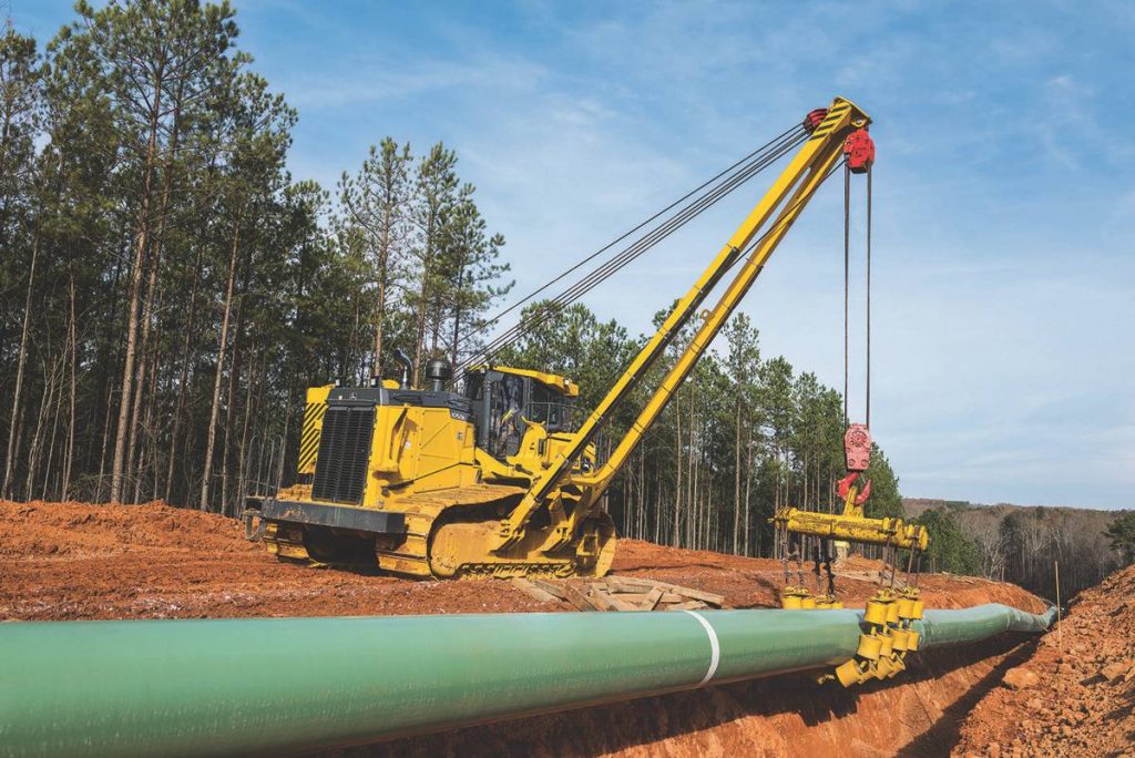 John Deere 1050K Pipelayer