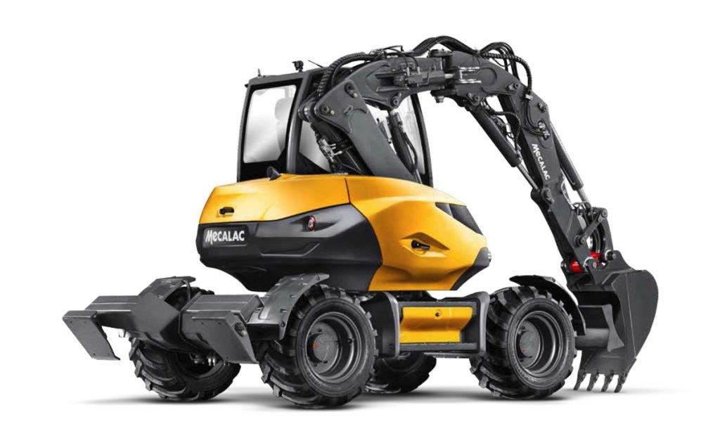 Mecalac MWR Revolutionary Excavators