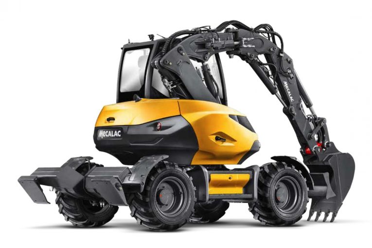 New Mecalac MWR Excavators deliver a practical solution with a revolutionary design