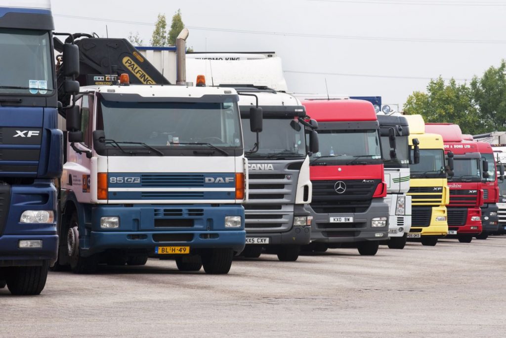 Truck Stop - Photo by Highways England