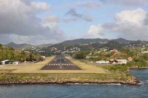 Castries Airport Photo by Robert Cutts