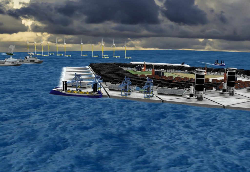 MARIN tests floating mega city as a solution to sea level rise and overcrowded cities