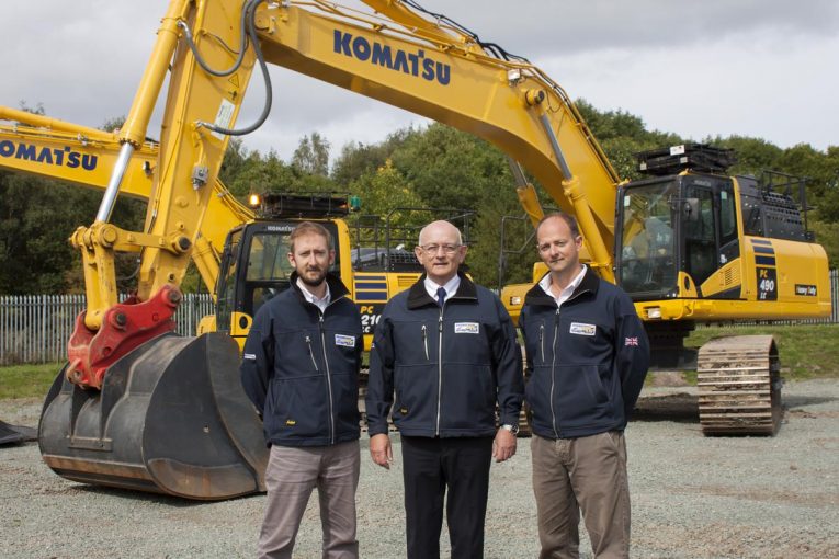 RIDGWAY Rentals takes delivery of £9M worth of new Komatsu Machines