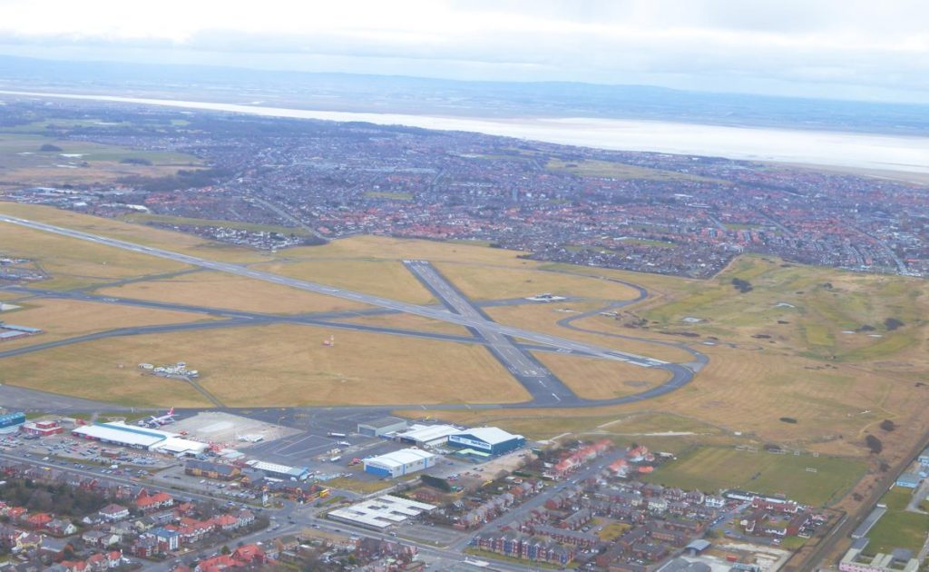 Blackpool Airport - Photo by Jay Jerry