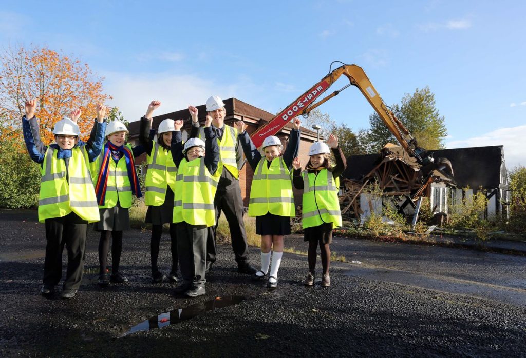 Construction Kids - Photo by Northern Ireland Executive