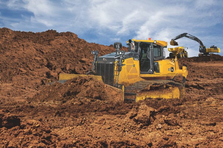 John Deere adds power-angle-tilt blade to the 950K Crawler Dozer